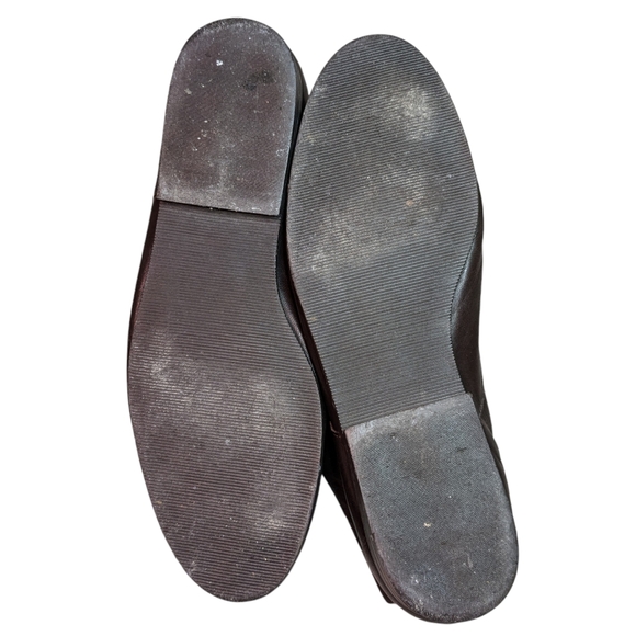 Vintage NINE WEST Brown Leather Lace Up Ankle Bootie Shoes | Size 9 - Picture 5 of 8